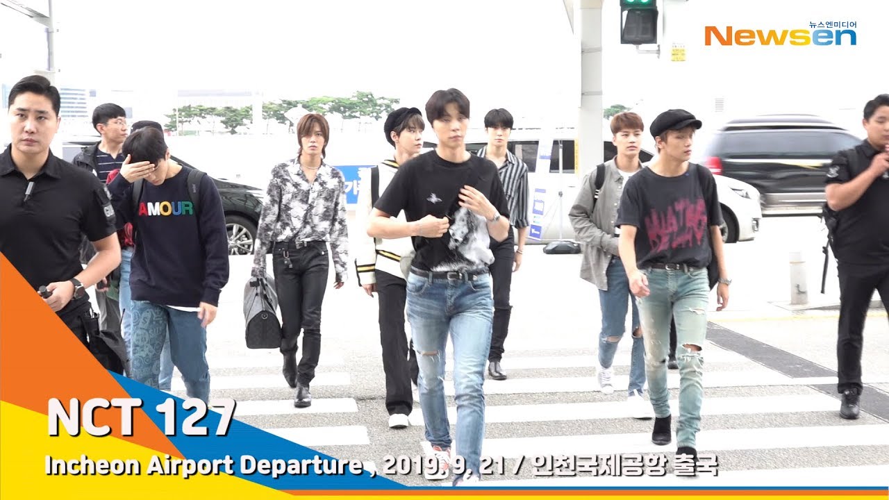NCT 127, '아티스트를 보호해주세요' 살벌한 출국길 [NewsenTV]