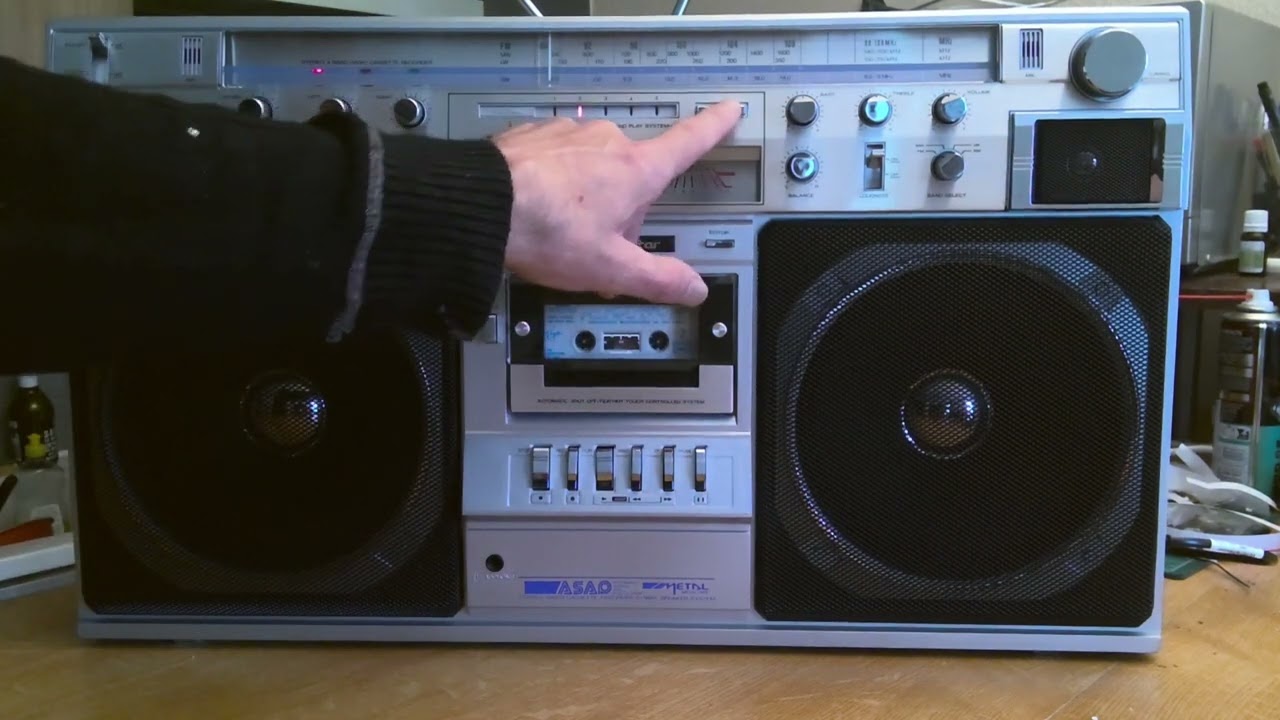 Goldstar TSR-800 Quick demo (before shipping)