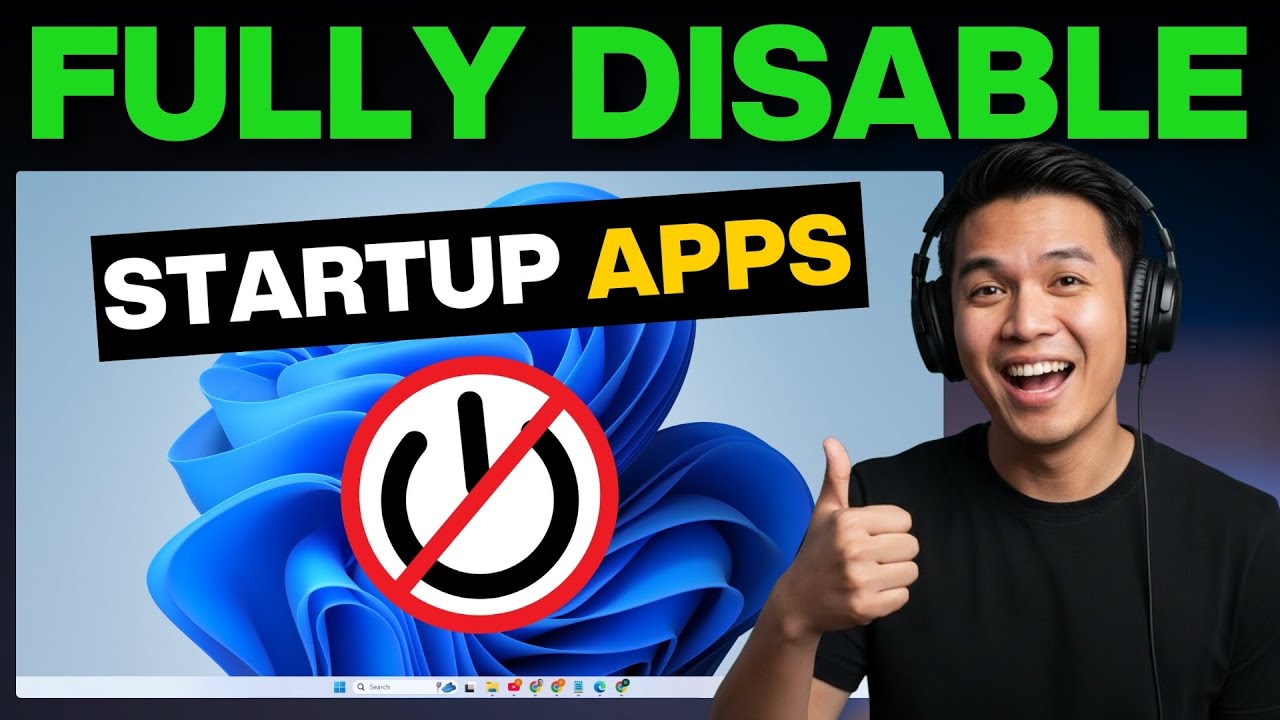 How to Disable Startup Programs Windows 11