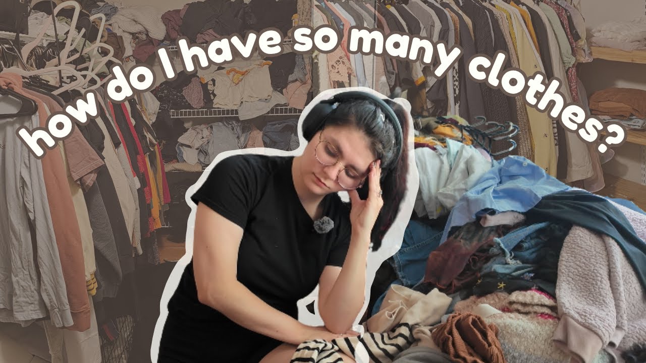 Closet Cleanout ⁺₊ Trying-on & Decluttering all my Clothes!