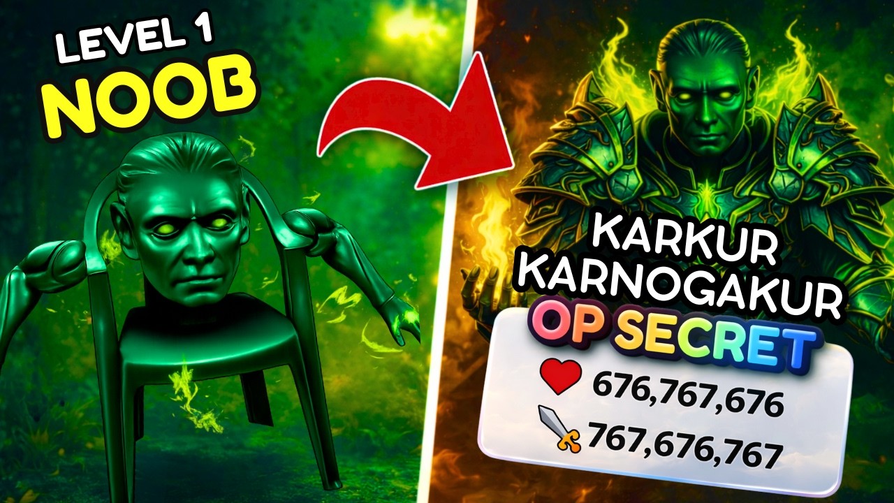 Разблокировка *НОВОГО СЕКРЕТНОГО* КАРКУРКАРНОГАКУР в Brainrot Evolution (Roblox)
