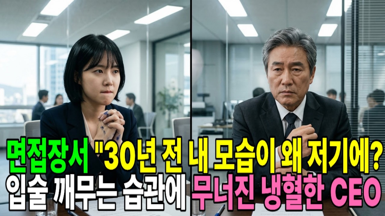 면접장서 자기 얼굴 빼닮은 신입 발견한 회장…알고보니 30년 전 두고 온 친딸이었다 | 노후사연 | 감동사연 | 사연라디오 | 오디오북 | 시니어사연