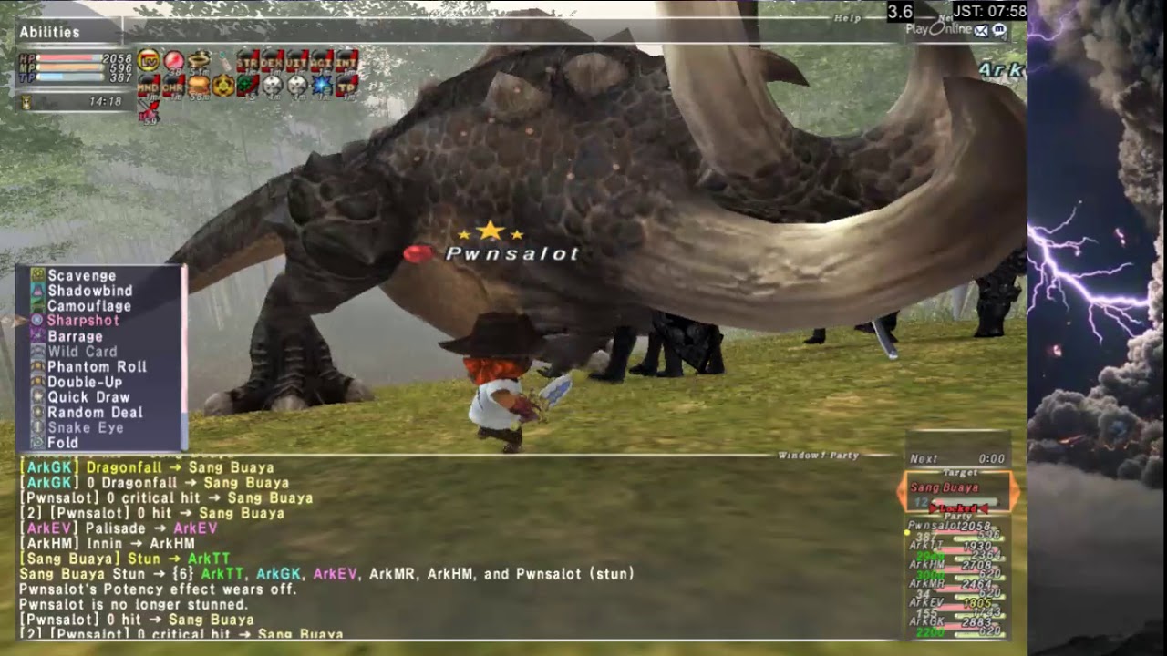 FFXI PwnTV Corsair vs Reisenjima NM Sang Buaya