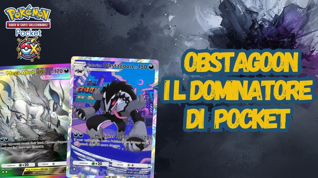 Obstagoon Domina Pokemon TCG Pocket. Provatelo è una bestia!