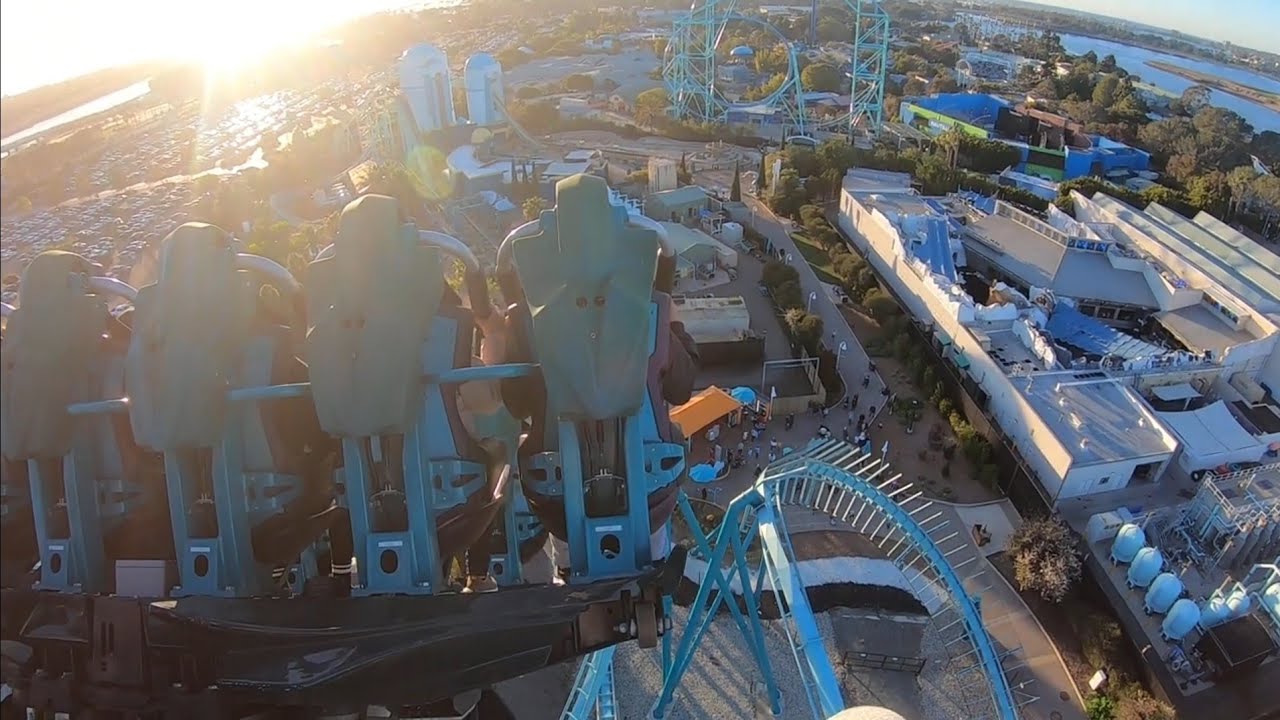 Emperor Back Row HD POV SeaWorld San Diego 2023