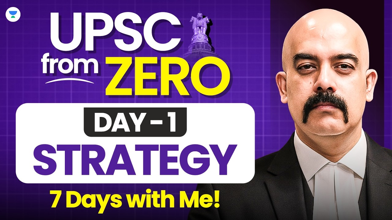 How To Start UPSC Preparation for Beginners | 7 Days With Dr. Sidharth Arora | Day 1