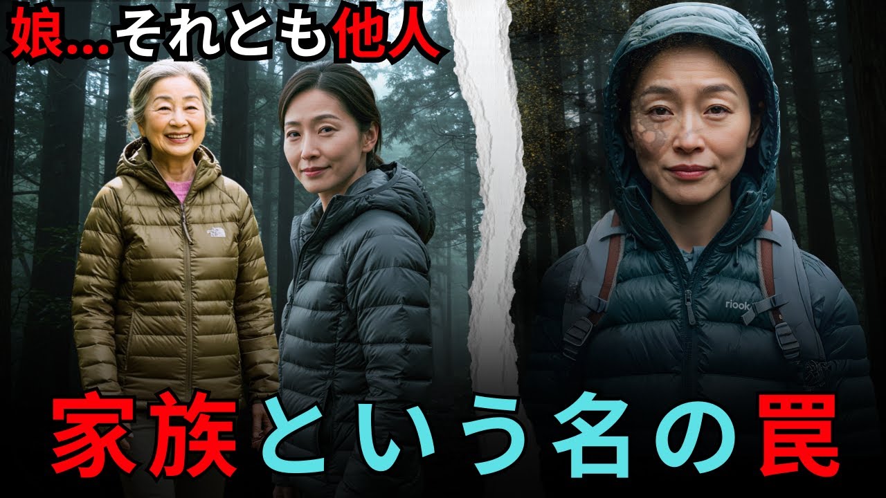【家族ドラマ】 母を愛していたはずの娘が、私を山で消そうとしていた。