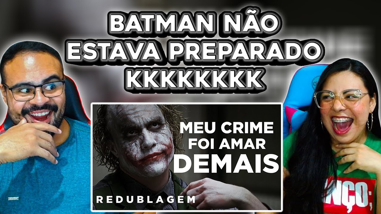 REACT PABOLLO | Coringa Marmotoso (Par&oacute;dia Redublagem)