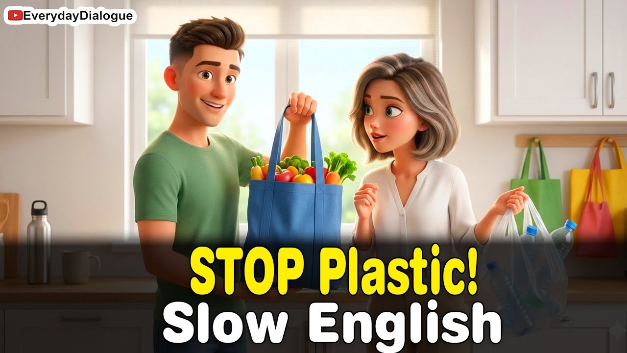 Stop Plastic! A Fun English Conversation