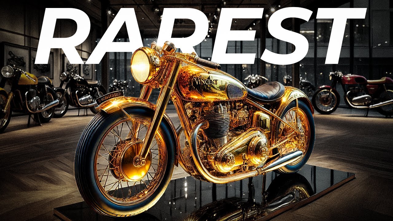 Top 10 of the RAREST motorcycles you've never seen!