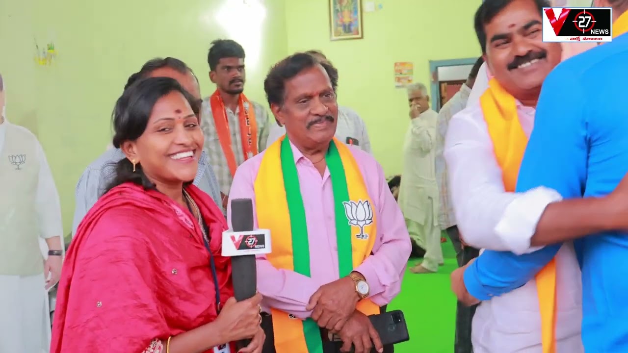 కరీంనగర్ 46 వ డివిజన్ BJP పార్టీ కార్పొరేటర్ అభ్యర్థి కోడూరి అఖిల్ గౌడ్ తో V27 NEWS ఇంటర్వ్యూ 