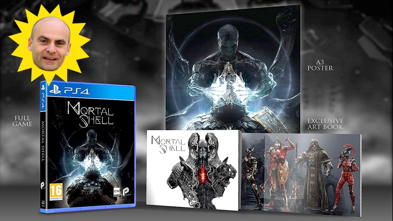 Mortal Shell: Included Art Book & Poster (Flip-through)