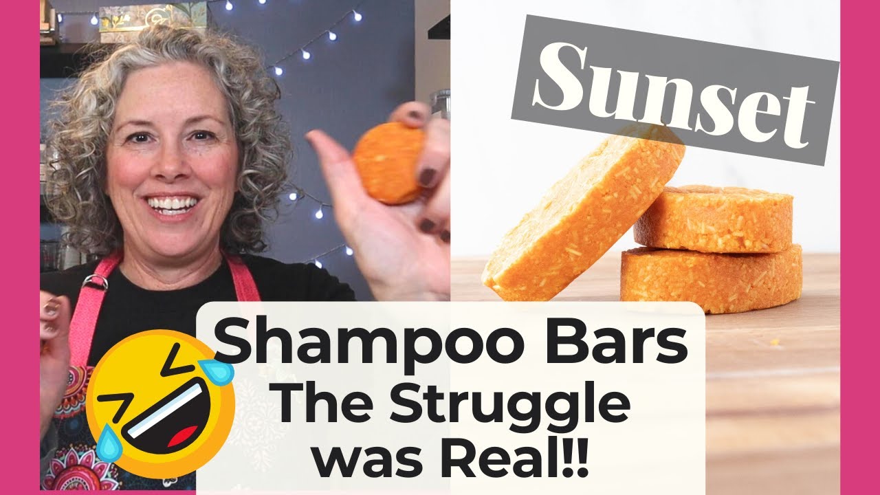 How to Make Sulfate Free Shampoo Bars | Struggles with Mold