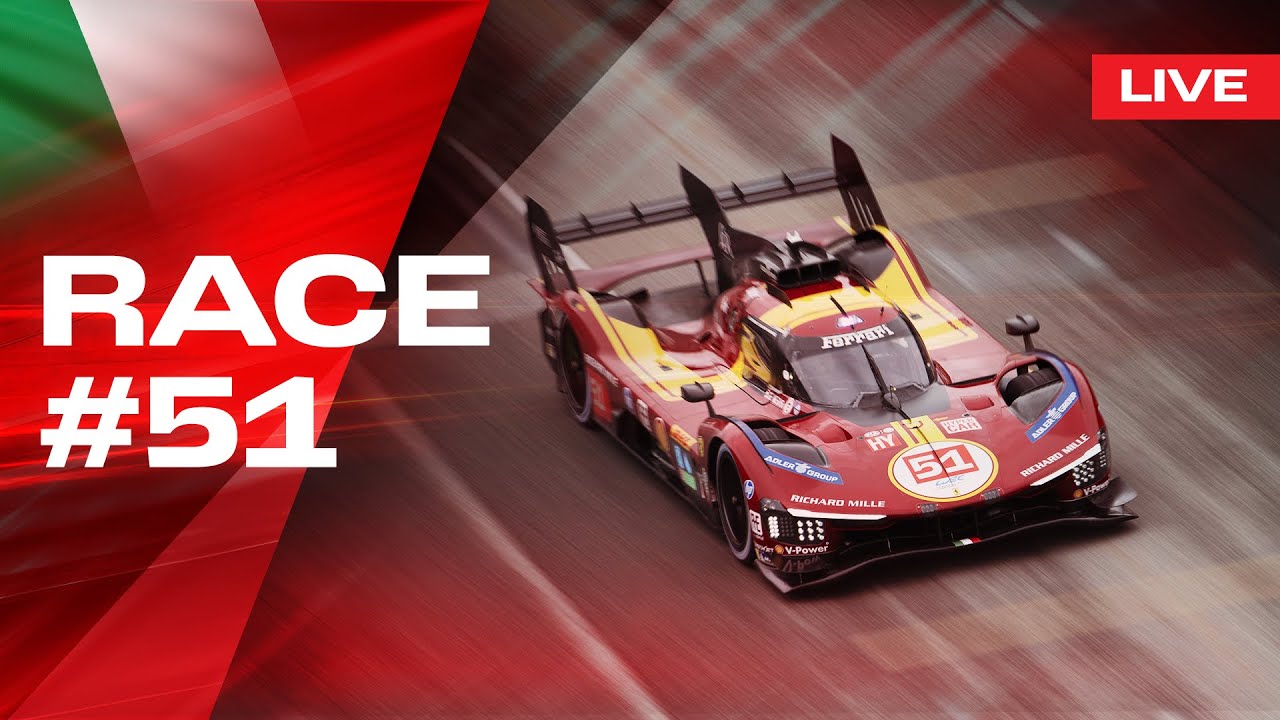 RACE LIVE Onboard car #51 at 6 Hours of Imola | Ferrari Hypercar