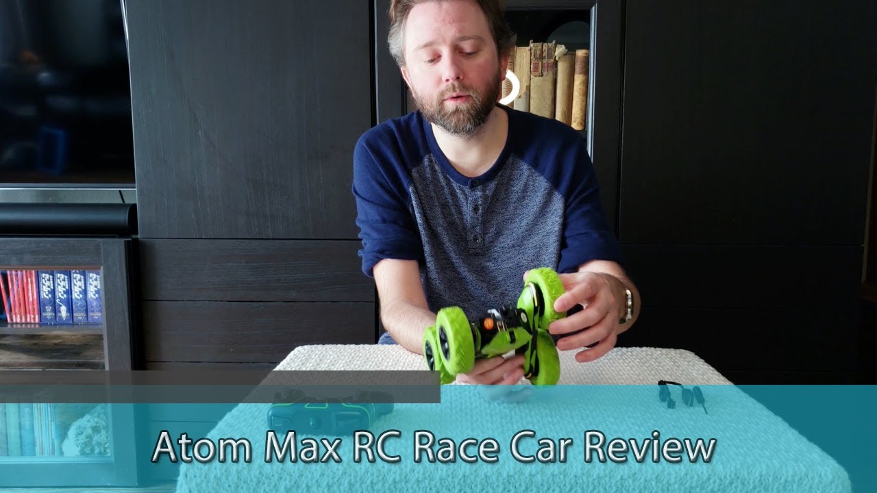 NEVER GET STUCK 360 STUNT RACE CAR - Atom Max RC Race Car Review
