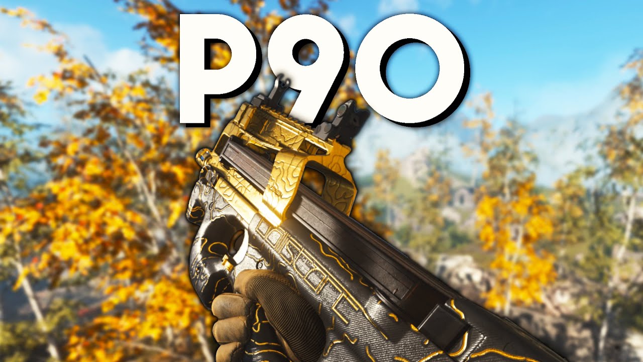 P90 Gold Camo Guide and Best Attachments