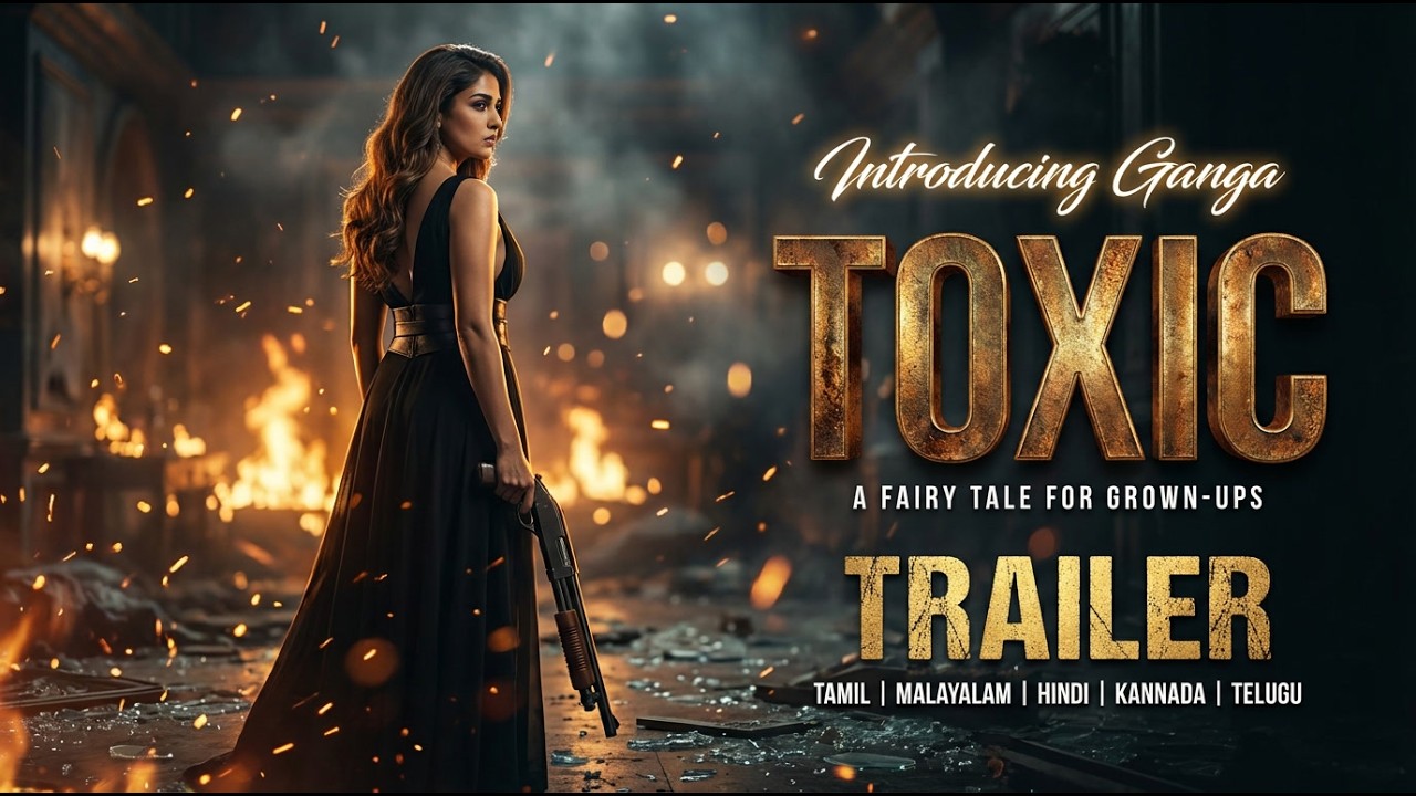 TOXIC  Introducing Ganga | Rocking Star Yash | Nayanthara | Concept Trailer #toxictrailer