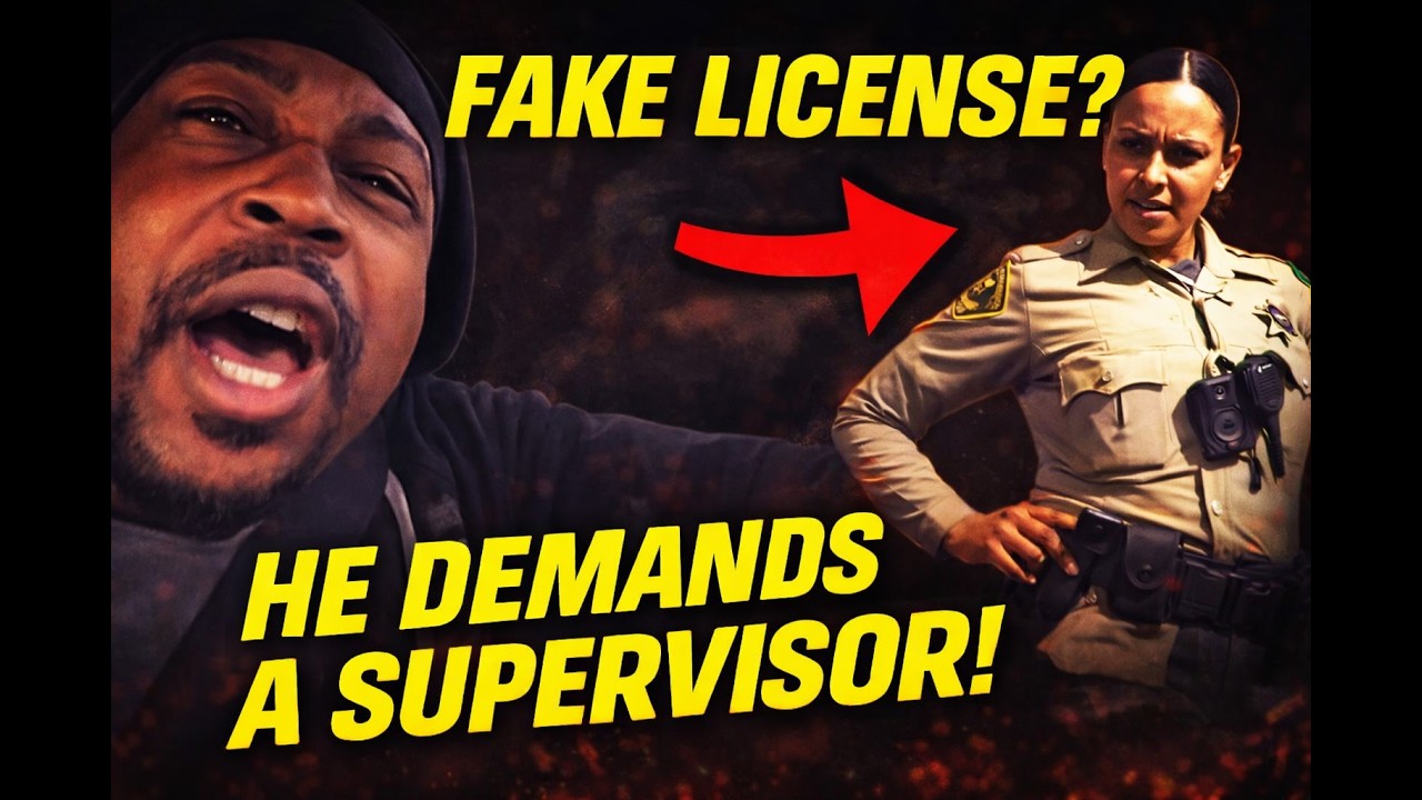 Cop Claims His License Is Fake – Driver Pushes Back