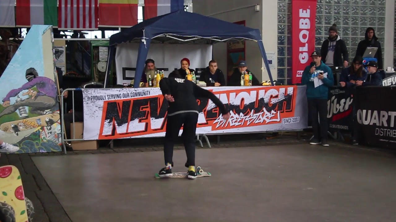 Matteo Dumitrache - 15th place amateur - run 1 - Euro Freestyle Championships 2019