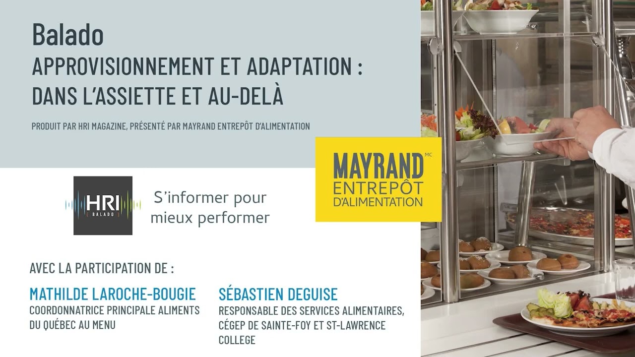 Approvisionnement et adaptation : dans l’assiette et au-delà
