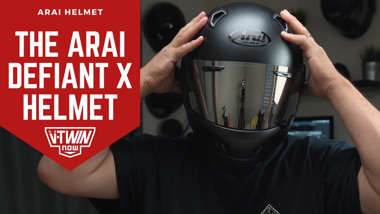 The Arai Defiant X - BEAST of a Helmet!