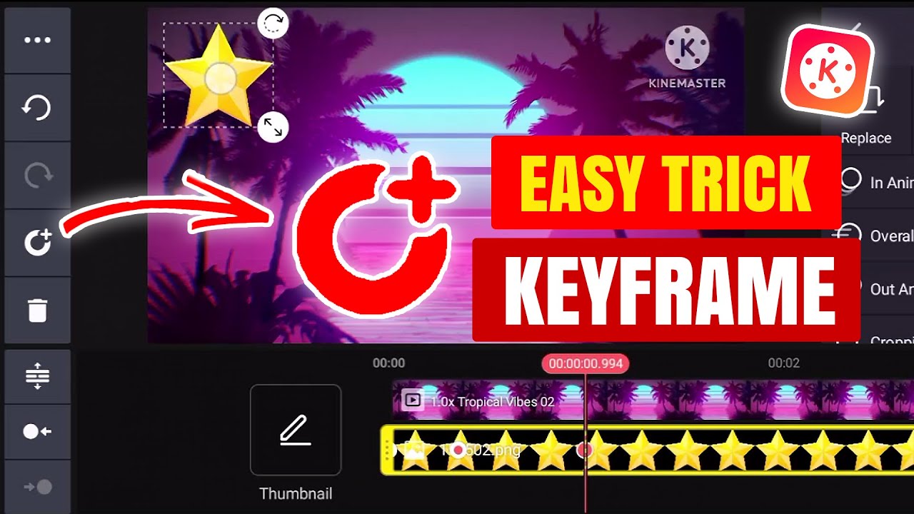 Cara Mudah Menggunakan Keyframe di Kinemaster - Tutorial Kinemaster