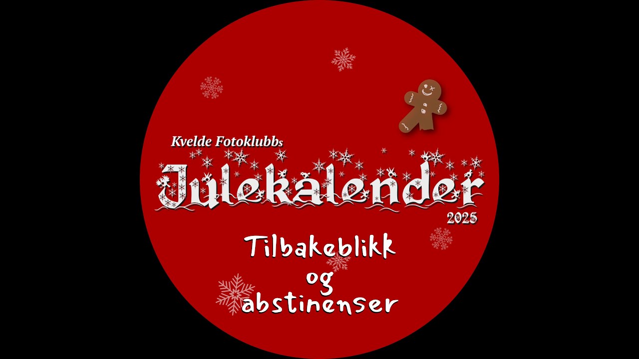 Julekalender 2025 - Tilbakeblikk og abstinenser