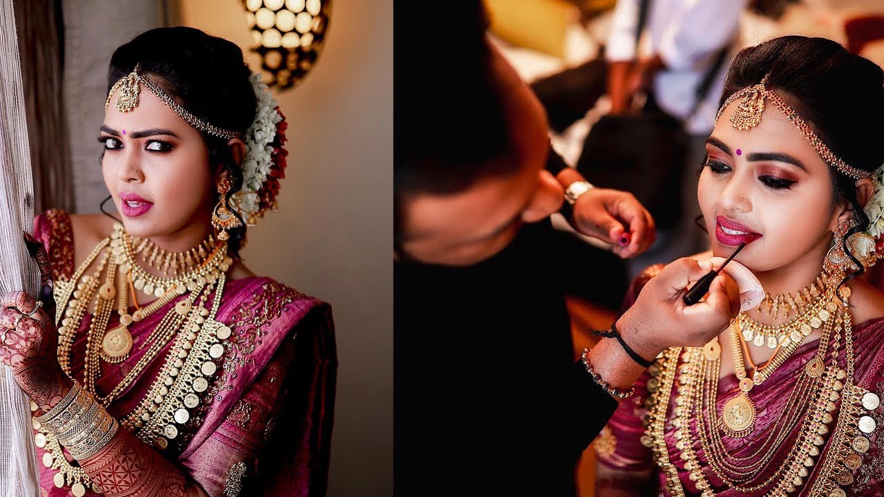 Mridula Vijay wedding second bridal look I Happy bride story I Kerala celebrity makeup by  Vikas Vks