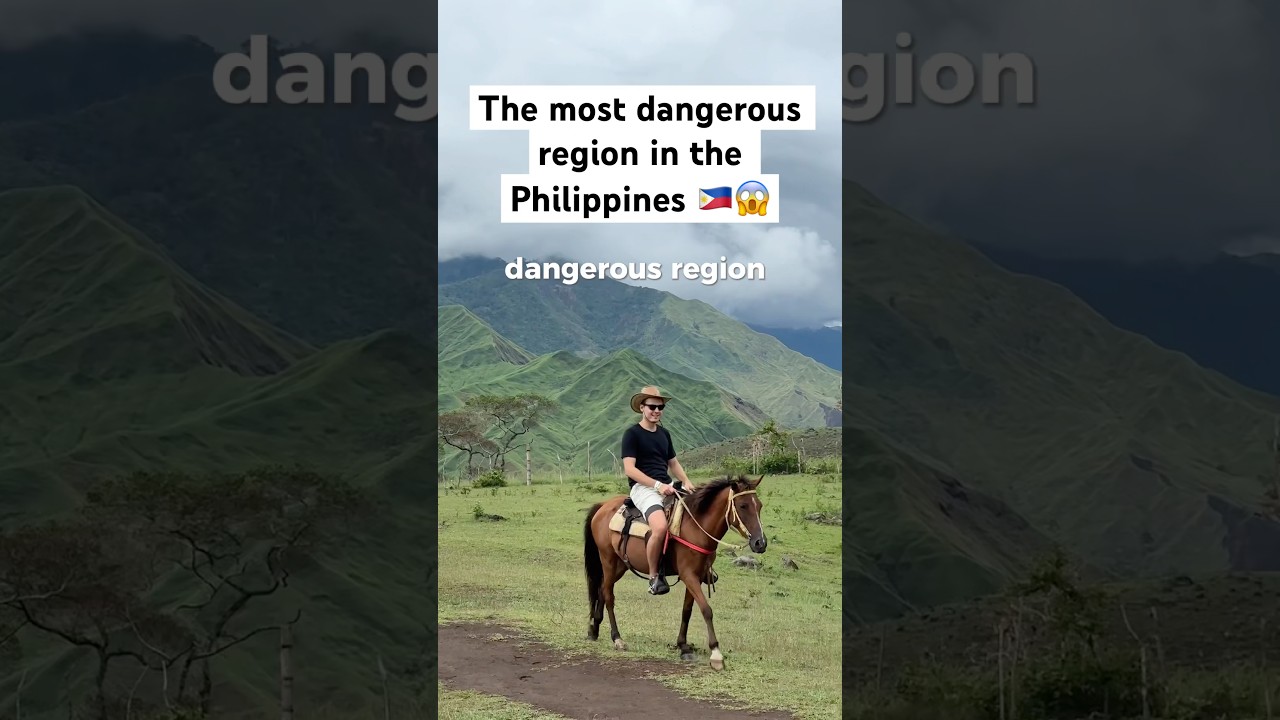 This is how dangerous Mindanao is 😨🇵🇭#philippines #mindanao #solotravel #adventure