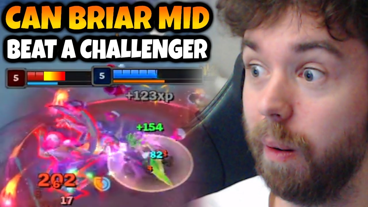 Can Briar Mid take down a Challenger Mid? Of course cuz she's actually insane