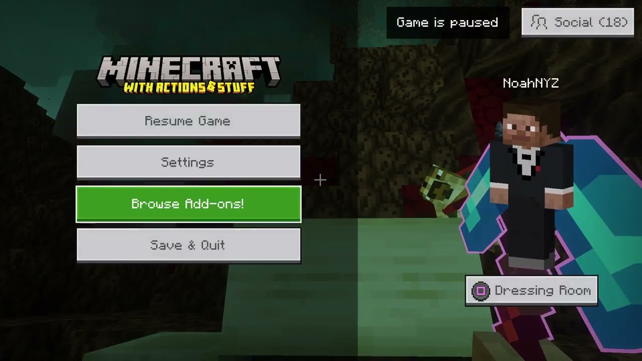 Minecraft Sugarcane from creation.