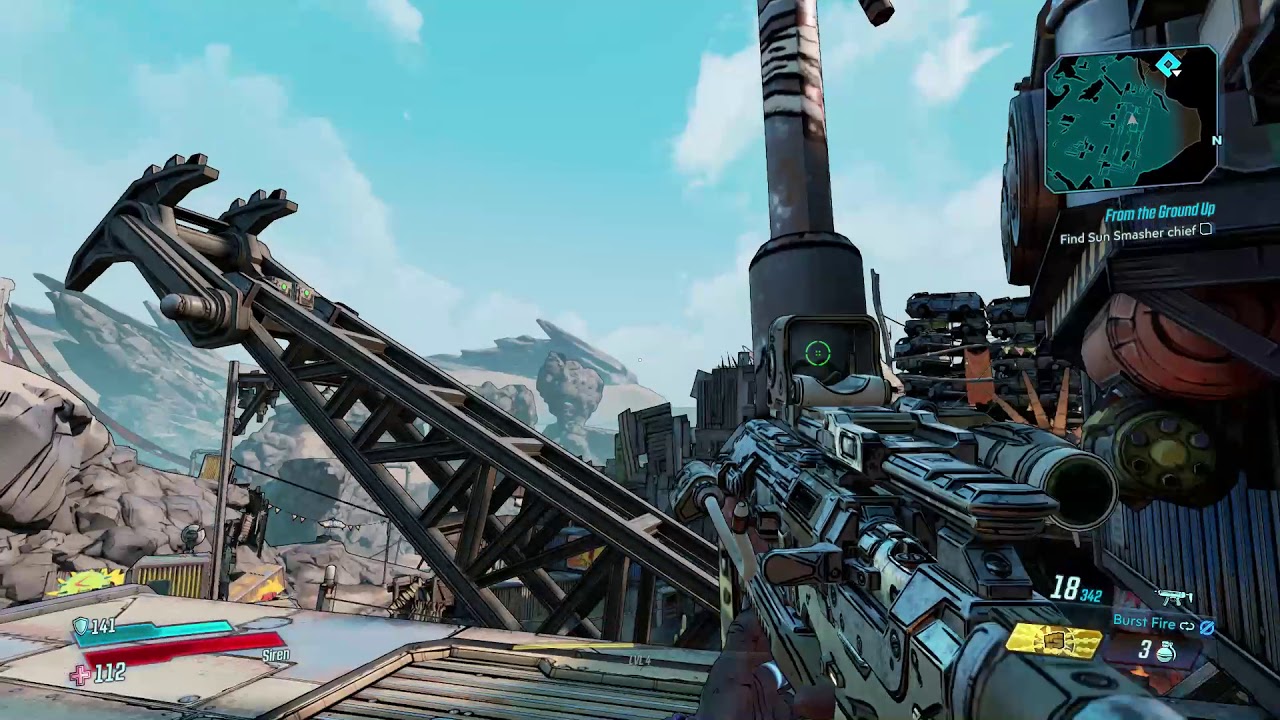 Borderlands 3: Hidden Skull Chest - From the Ground Up Quest
