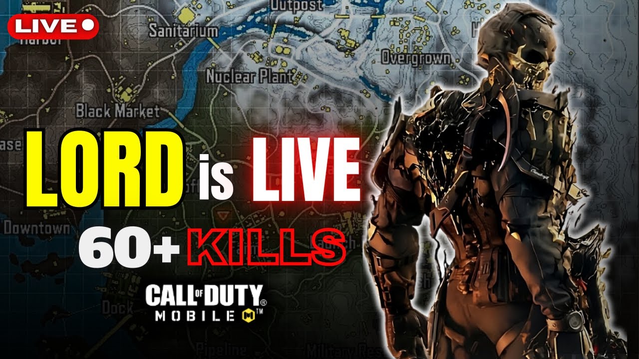 LP-5 | CONSISTENCY MODE ON 💪 CODM LIVE | LORD PLAYS