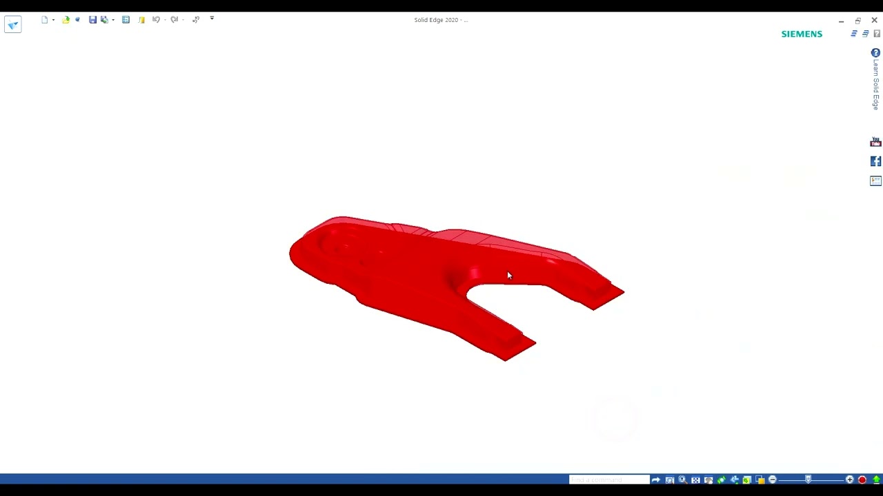 Solid Edge Sheet Metal Design   Lesson 12   Emboss Features
