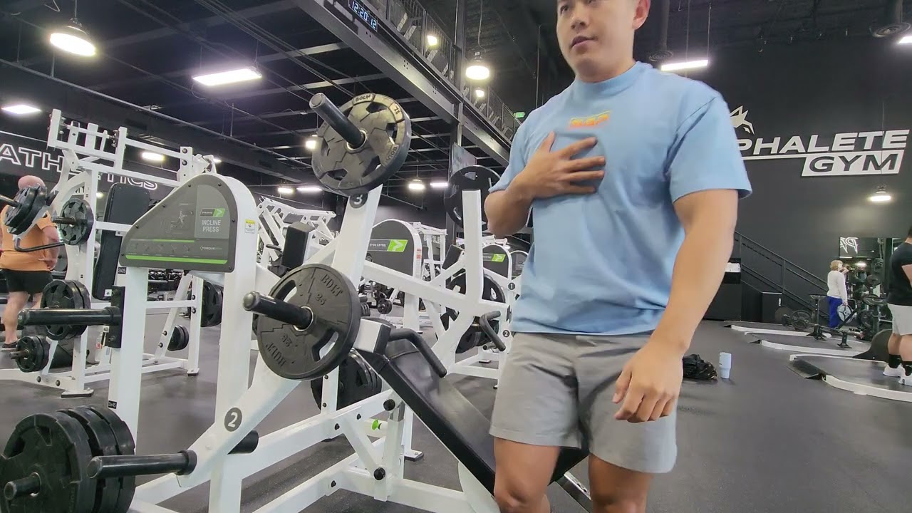 Prime Fitness PLATE LOADED Incline Press