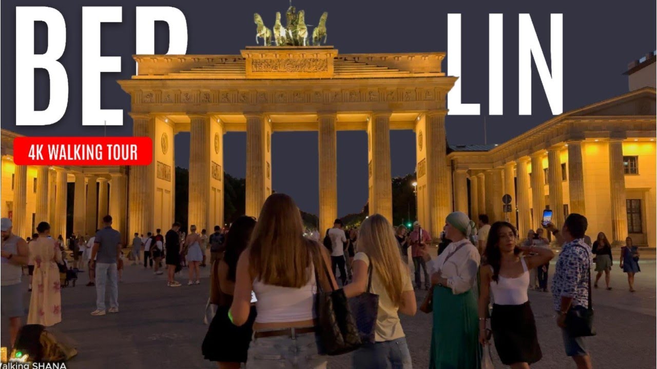 Why BERLIN NEVER SLEEPS | The Heartbeat of a Living City | 4K EVENING Tour