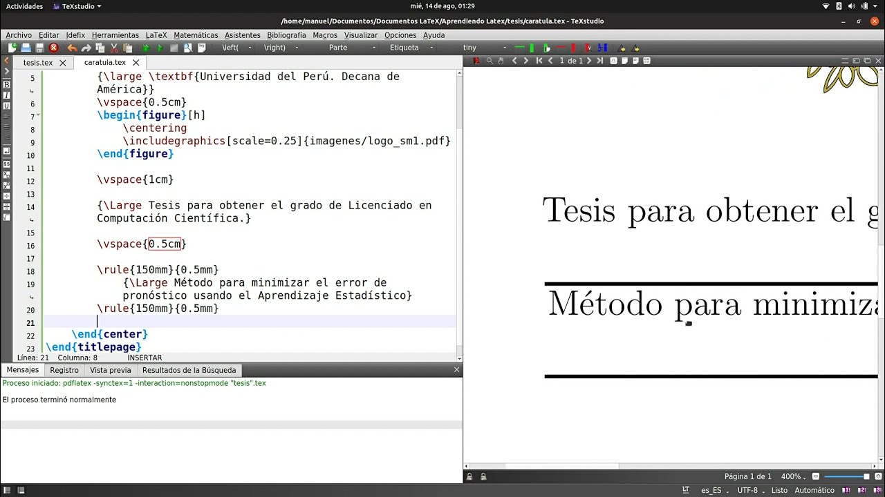 ¿Cómo hacer una tesis en LaTeX? - Parte 1