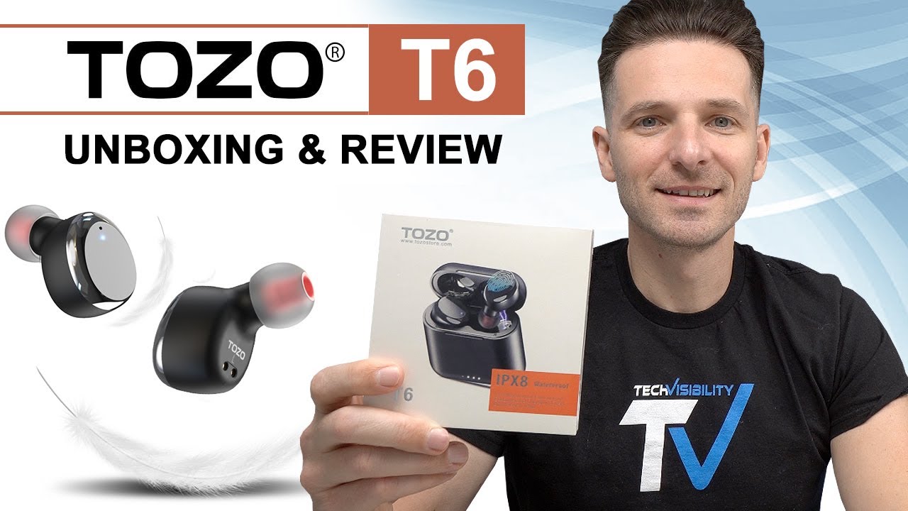 ОБЗОР И РАСПАКОВКА НАУШНИКОВ TOZO T6 | Лучше, чем Apple Airpods за 35 долларов?