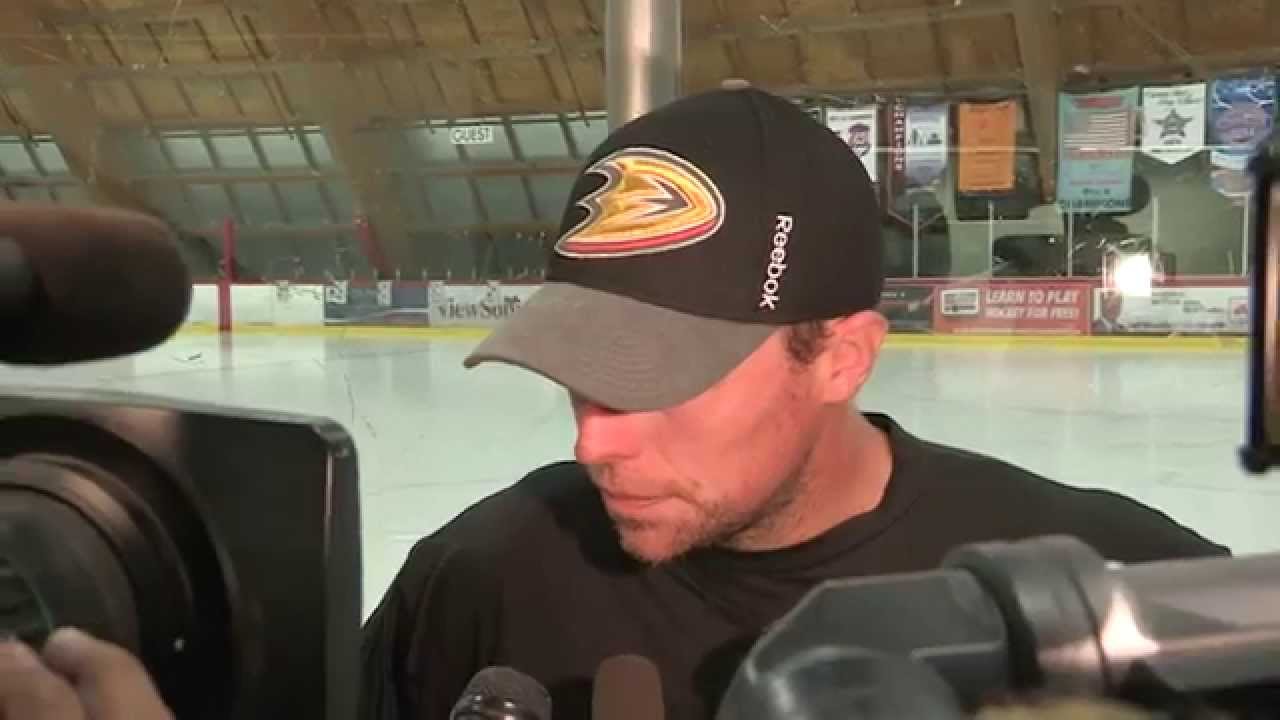 Ducks Training Camp - Dany Heatley