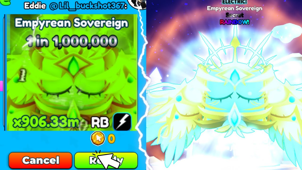 MY MOST INSANE TRADE! Trading SHINY Empyrean Sovereign One In Tap Simulator!