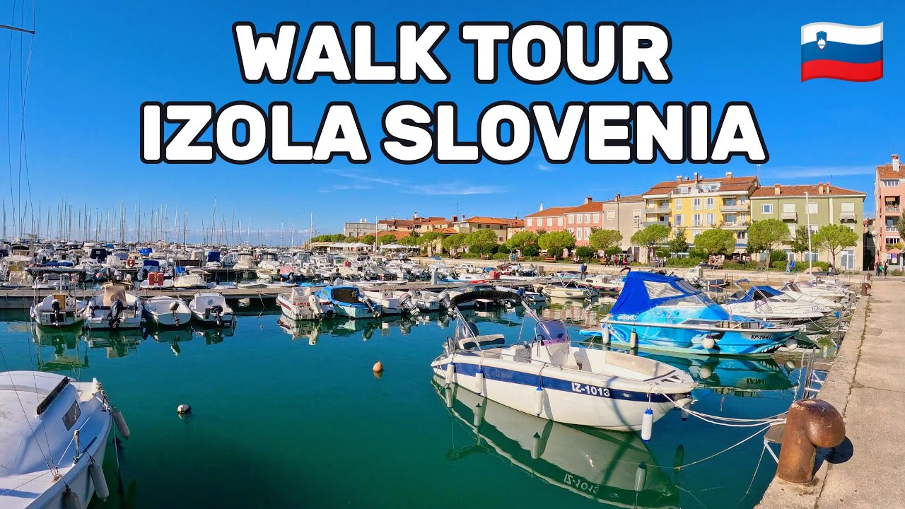 WALK Tour Izola Slovenia on Sunny October Day