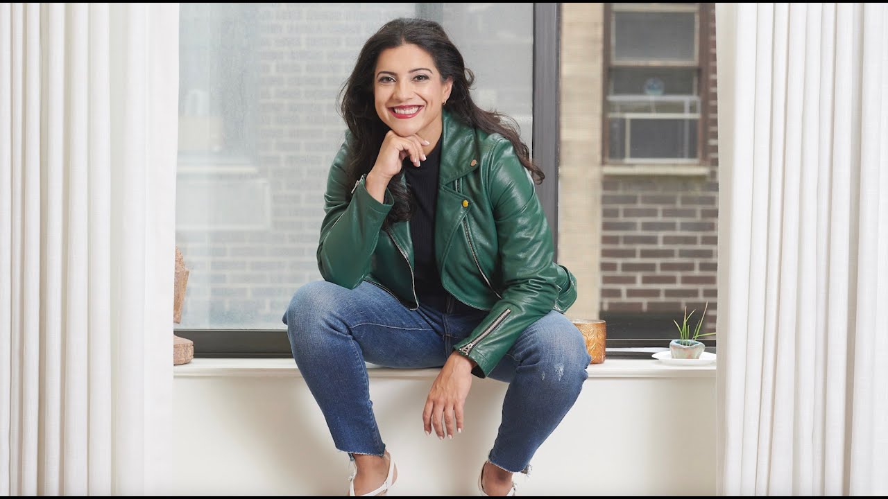 Girls Who Code Founder Reshma Saujani Receives the GWC Bravery Award at CodeFair.