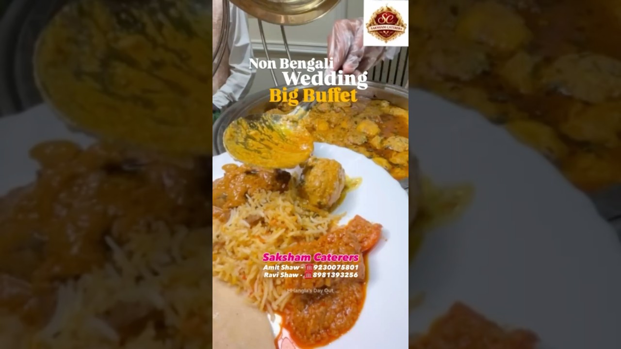 Небенгальская свадьба в Ховра 😍😋❤️❤️ @sakshamcaterer