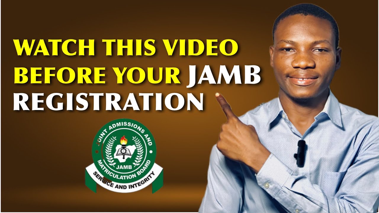 JAMB EXAM 2025: Do This Before JAMB Registration #Jamb2025
