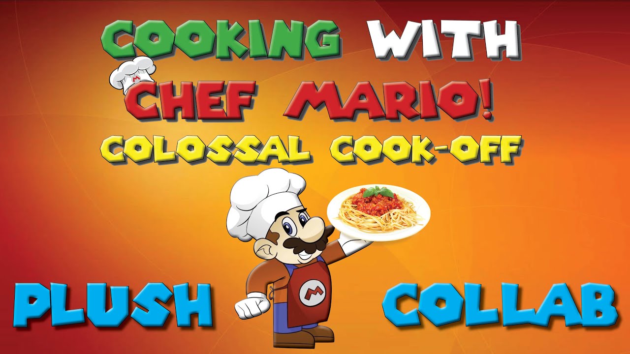SM134: Cooking With Chef Mario! Colossal Cook Off! Plush Collab