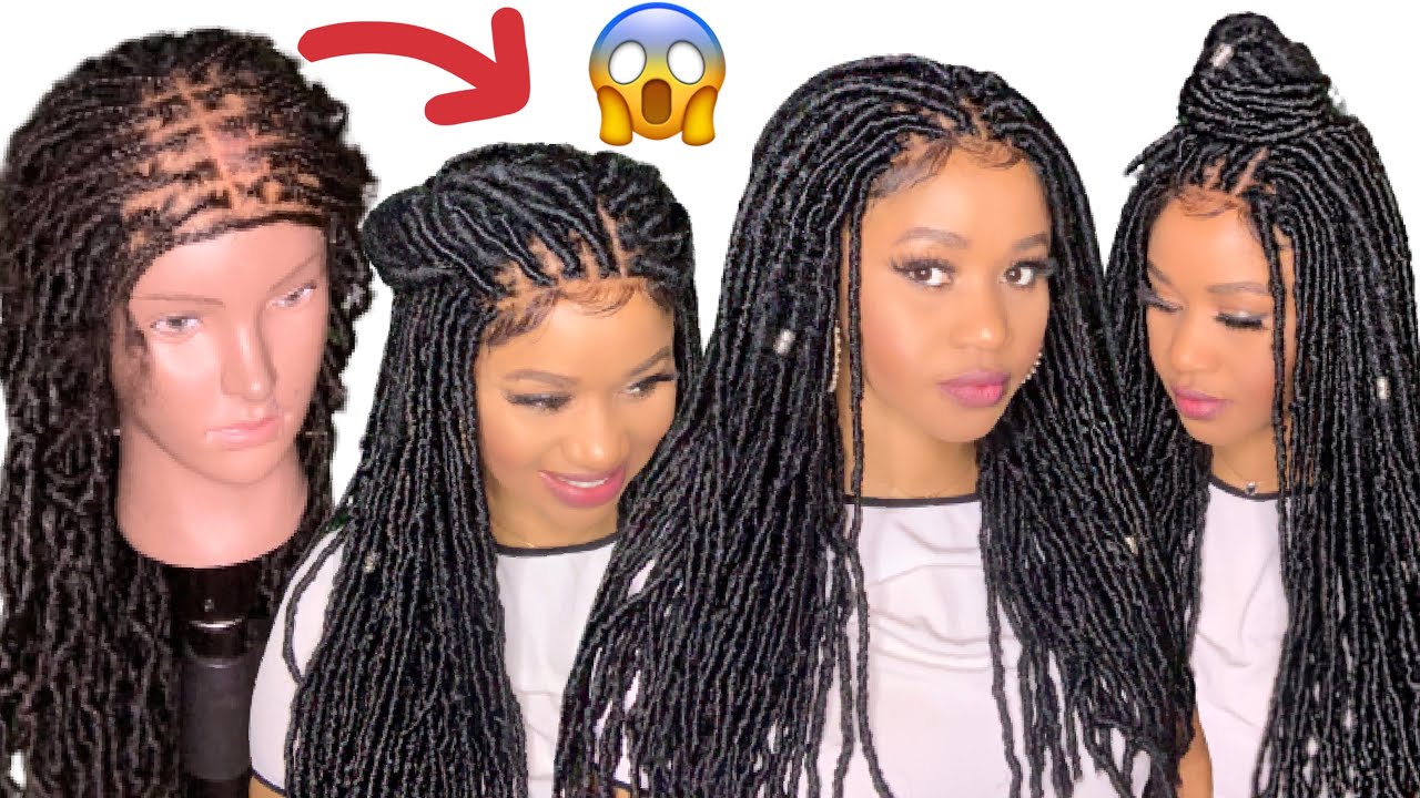 I can’t believe I did this 😱DIY FAUX LOCS WIG | Beginner Friendly | How To Make Nu Locs crochet Wig