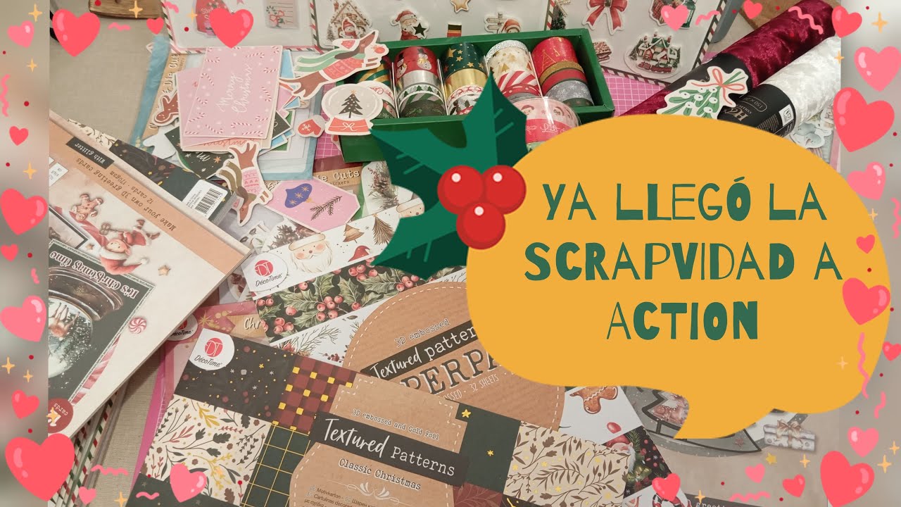 Ya llegó Scrapvidad a ACTION - HOHOHO