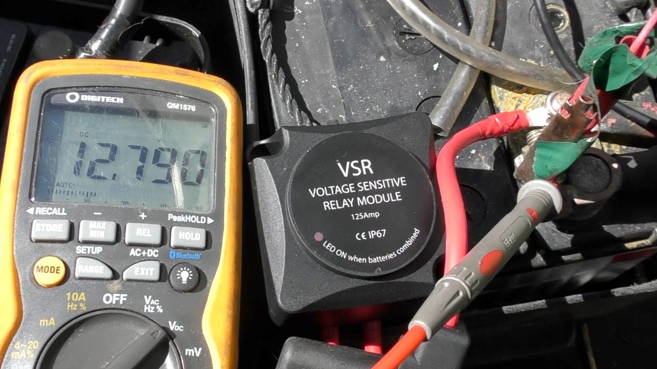 Voltage Sensitive Relay (VSR) installation
