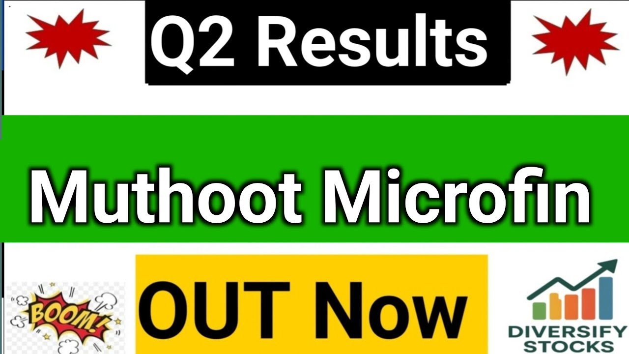 Muthoot Microfin Q2 Results 2026 | Muthoot Microfin share latest news | Muthoot Microfin Results