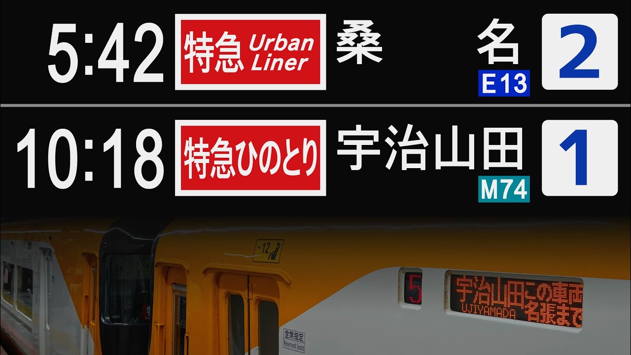 近鉄 大阪難波駅 駅放送 接近放送 【近鉄特急な雰囲気に浸りたい時に見て欲しい】